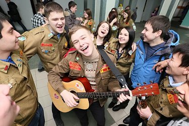 17 февраля – День российских студенческих отрядов